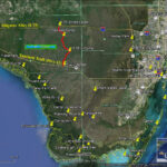 Tamiami Trail To Alligator Alley The Hard Way – Through Hiking The With Regard To Map Of Alligator Alley Florida
