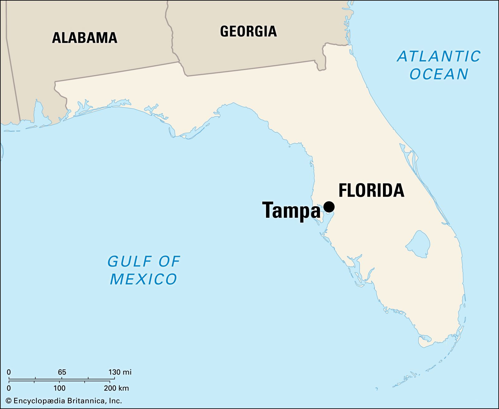 Tampa | City Guide &amp;amp; Attractions In Florida, Usa | Britannica inside Map Of Florida Showing Tampa