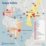 Tampa Hotel Map   Best Beach Resorts & Places To Stay With Map Of Hotels In Clearwater Florida
