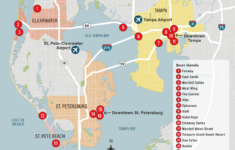 Tampa Hotel Map - Best Beach Resorts &amp; Places To Stay with Map of Hotels in Clearwater Florida
