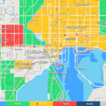 Tampa Neighborhood Map With Regard To Map Of Downtown Tampa Florida