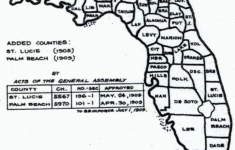 The Evolution Of The State Of Florida'S Counties Historic Maps And with Map of Southern Florida Counties