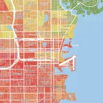 The Safest And Most Dangerous Places In Downtown St Petersburg, St Within Map Of St Petersburg Florida Downtown