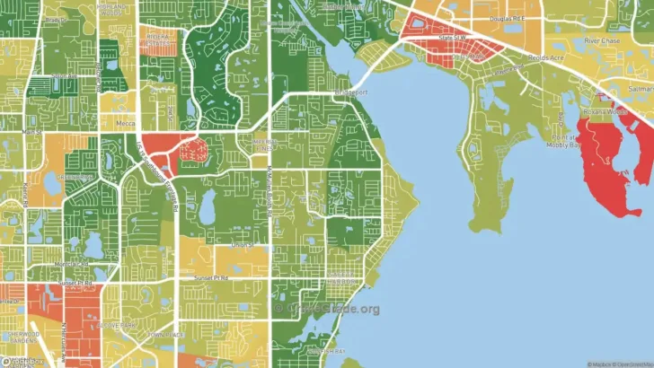 Map of Safety Harbor Florida