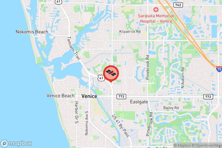 Google Map of Venice Florida