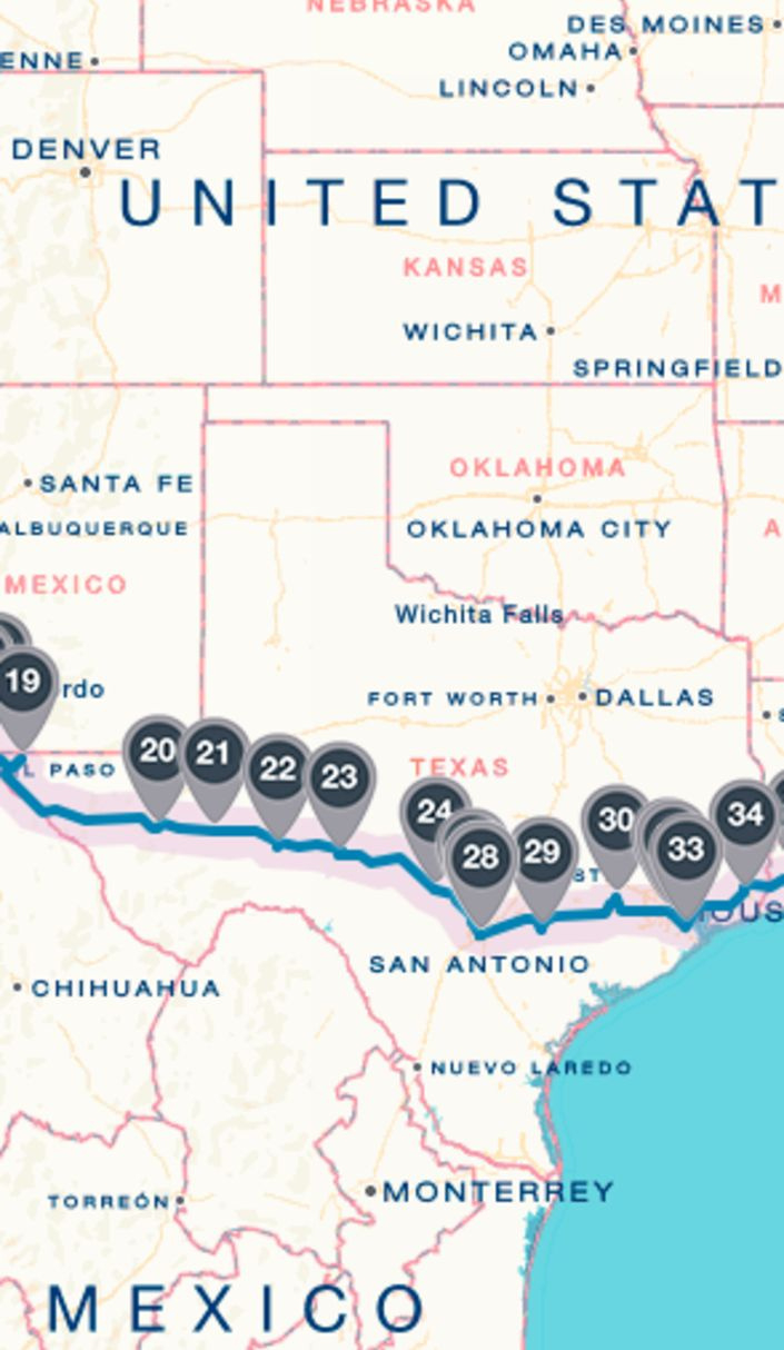 These Are The Coolest Places To Stop On An I-10 Road Trip, From for Map Of I10 In Florida