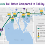 Toll Map & Calculator   Tampa Hillsborough Expressway Authority With Regard To Map Of Tolls In Florida