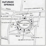 Tour Guide To Historic Defuniak Springs, Florida With Regard To Map Of Defuniak Springs Florida