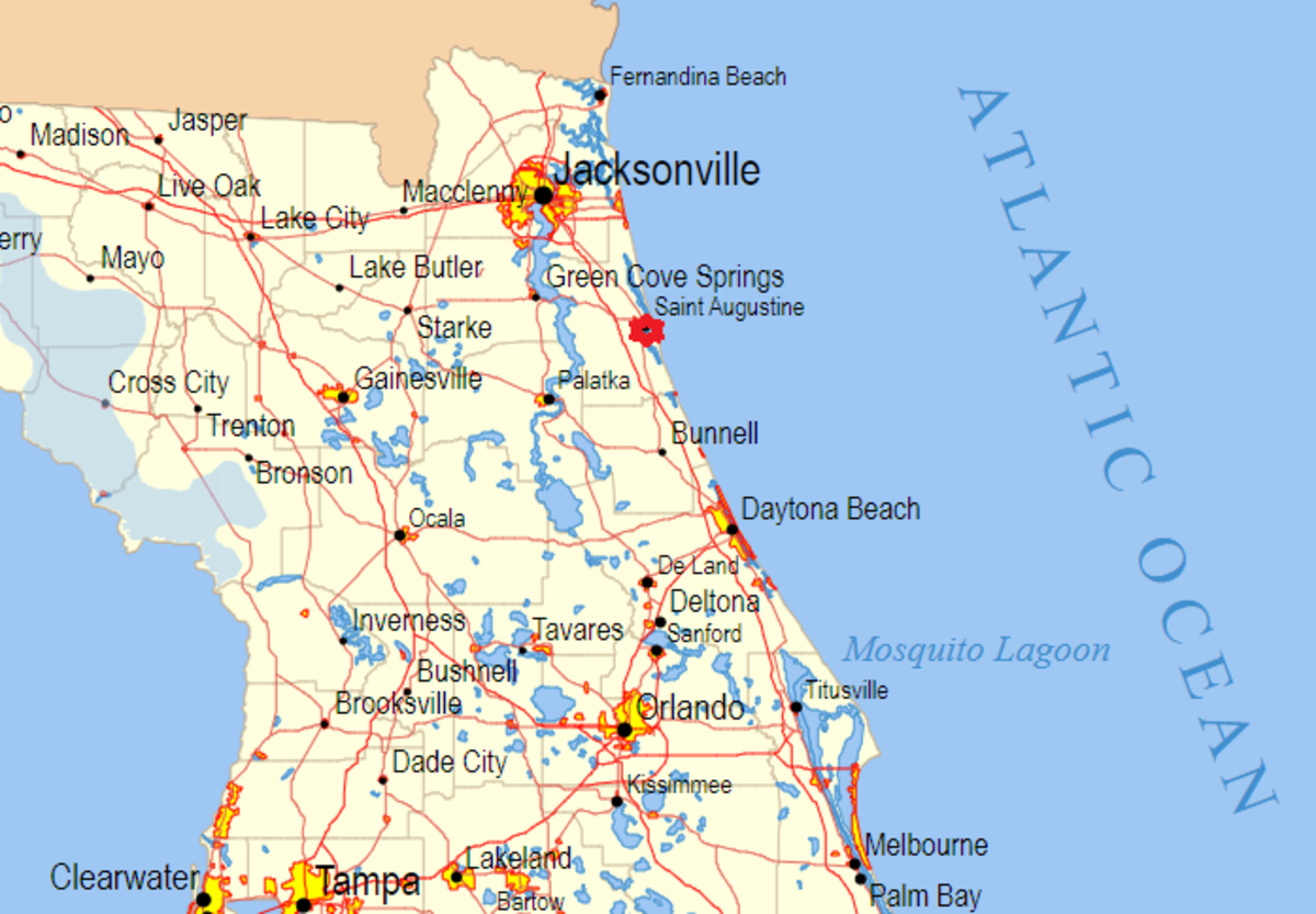 Tour Of The Lighthouse And Keeper&amp;#039;S House In St. Augustine inside St Augustine On Map Of Florida