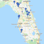 Trail Time Now — Springs Map • Flsprings Intended For Map Of Florida Natural Springs