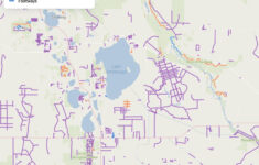 Trails, Tracks &amp; Footways In Highlands County, Florida in Map of Highlands County Florida
