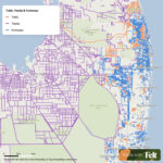 Trails, Tracks & Footways In Palm Beach County, Florida Within Map Of Palm Springs Florida