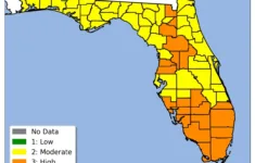Trump'S Mar-A-Lago Estate Is Under Threat From Wildfires In for Where is Mar-A-Lago on a Map of Florida