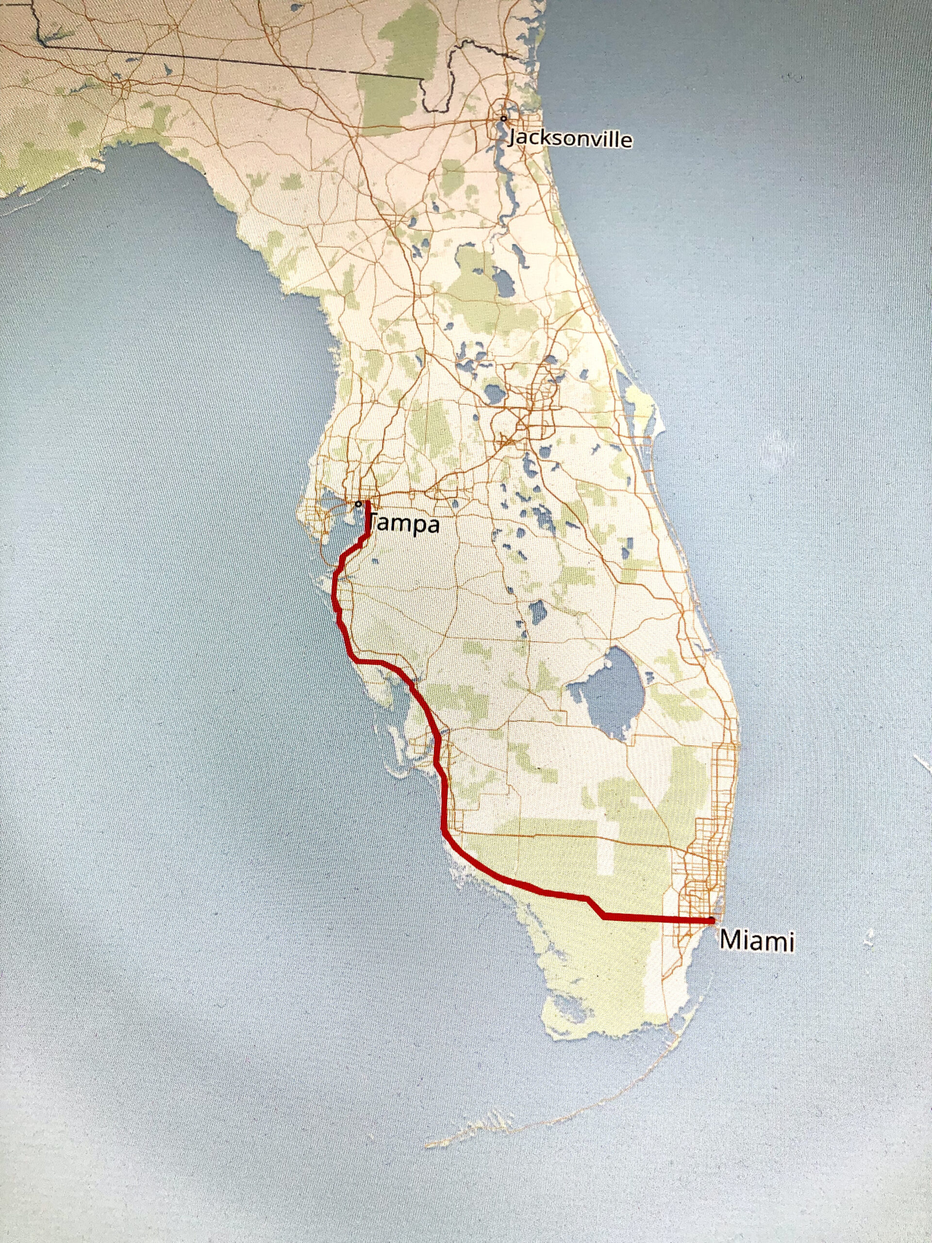 Twa (41): The Swamp Walker And The Tamiami Trail – Summer Setting in Map of Tamiami Trail Florida