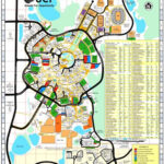 Ucf Campus Map   Map Of University Of Central Florida (Florida   Usa) Within Map University Of Central Florida