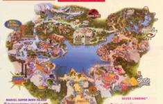 Universal Islands Of Adventure Map And Brochure (2024 - 1999 within Universal Studios Islands of Adventure Florida Map