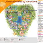 Universal Islands Of Adventure Map   Orlando   Ontheworldmap Inside Universal Studios Islands Of Adventure Florida Map