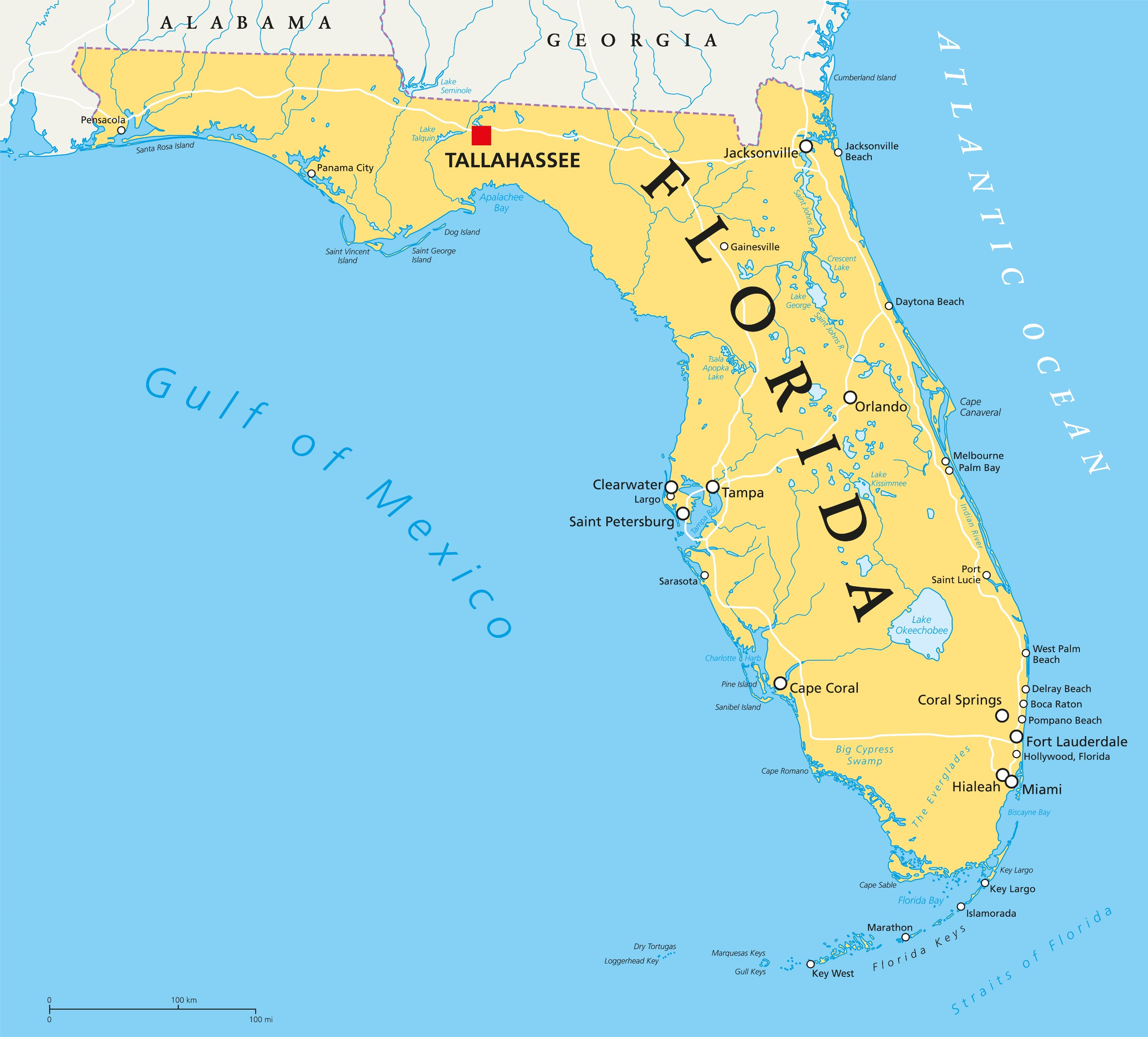 Us Gulf Coast Map | Mappr throughout Map Of Florida Mexico Beach