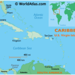 Us Virgin Islands Maps & Facts   World Atlas For Map Of Islands Near Florida