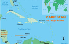 Us Virgin Islands Maps & Facts – World Atlas for Map of Islands Near Florida