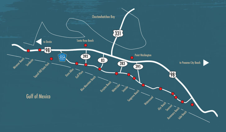 Map of Seacrest Beach Florida