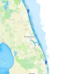 Vero Beach To Jupiterboat   Savvy Navvy Smart Routing Intended For Vero Beach On Map Of Florida