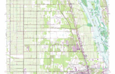 Vero Beach Topographic Map 1:24,000 Scale, Florida regarding Vero Beach Map of Florida