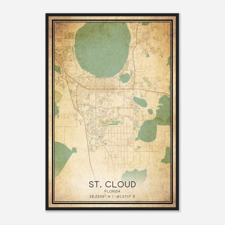 Map of Saint Cloud Florida