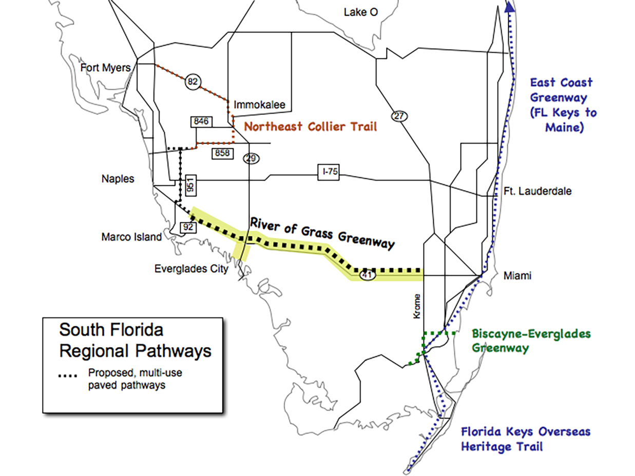 Visit Tamiami Trail – River Of Grass Greenway inside Map Of Tamiami Trail Florida