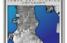 Wall Art Map Print Of Air Force Base Macdill, Florida! - Etsy.de throughout Map of Air Force Bases in Florida