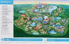 Walt Disney World Map With Hotels for Map Of Florida With Disney World