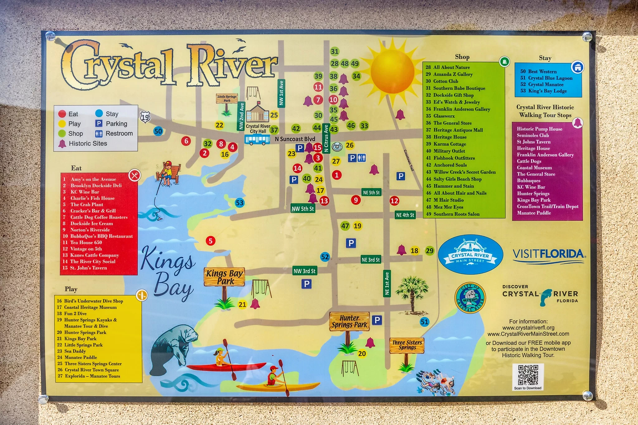 Want To Swim With Manatees In Crystal River, Florida? Read This First! intended for Map Of Florida Crystal River