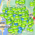 Want To Track Power Outages In Florida Counties? | Wusf Intended For Map Of Florida Power Outages