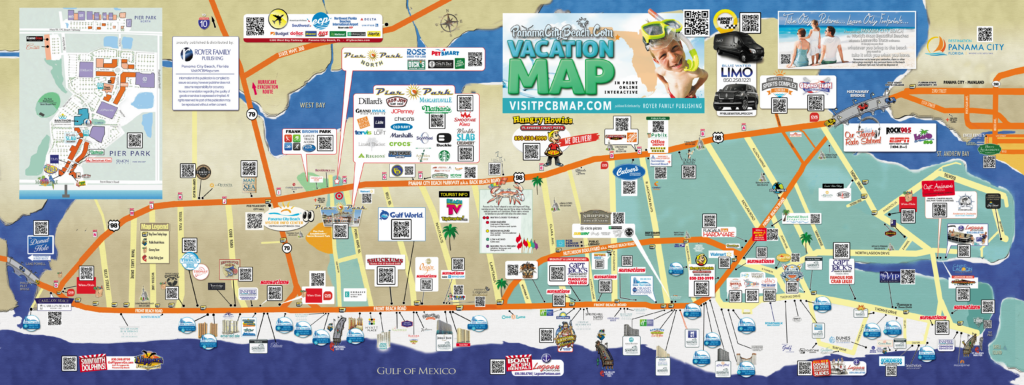 Web Version Of Panama City Beach Map Visitpcbmap The Official Web Version Of Panama City Beach Map Visitpcbmap The Official Throughout Map Of Panama City Florida 1024x385 