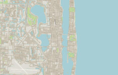 West Palm Beach Florida Us City Street Mapfrank Ramspott pertaining to Map Of West Palm Florida