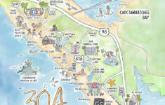 What Is 30A? A Beginners Guide To 30A Florida | with Map Of South Walton Florida