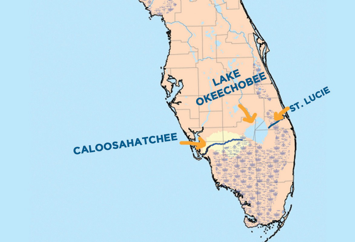 What&amp;#039;S Happening With Lake Okeechobee? - Fort Myers Florida Weekly pertaining to Map Of Florida Lake Okeechobee