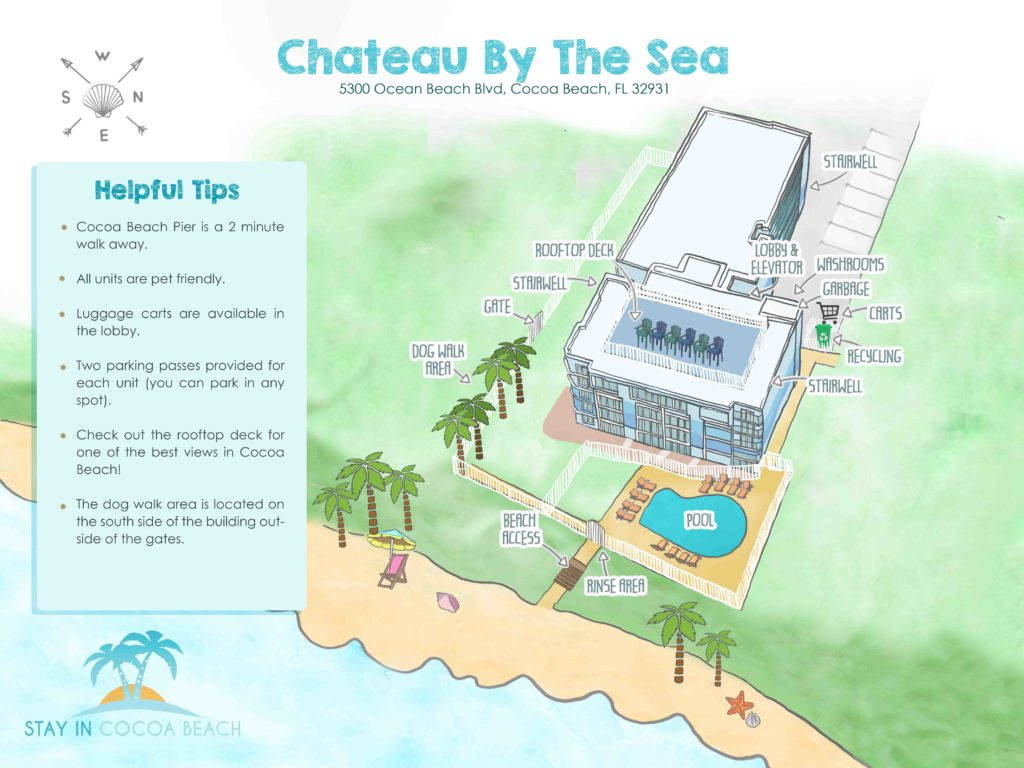 Where Are The Best Places To Happy Palm Stays? | Happy Palm Stays with regard to Map of Hotels in Cocoa Beach Florida