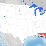 Where Is Florida Located On The Map? Throughout Florida In Map Of The World