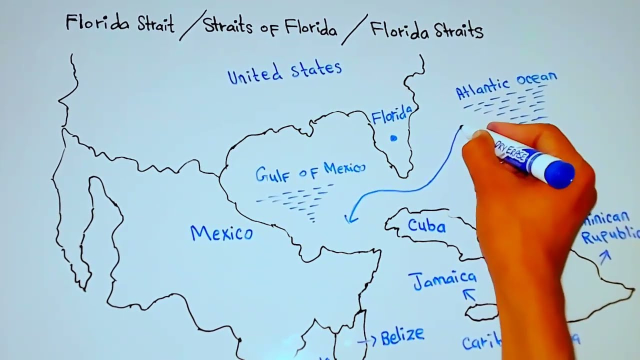 Where Is Florida Strait | Straits Of Florida | Florida Straits | Florida Strait Map | 5Min Knowledge regarding Straits of Florida on a Map