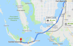 Where Is Saniebl Island Located? within Map of Florida Sanibel Island
