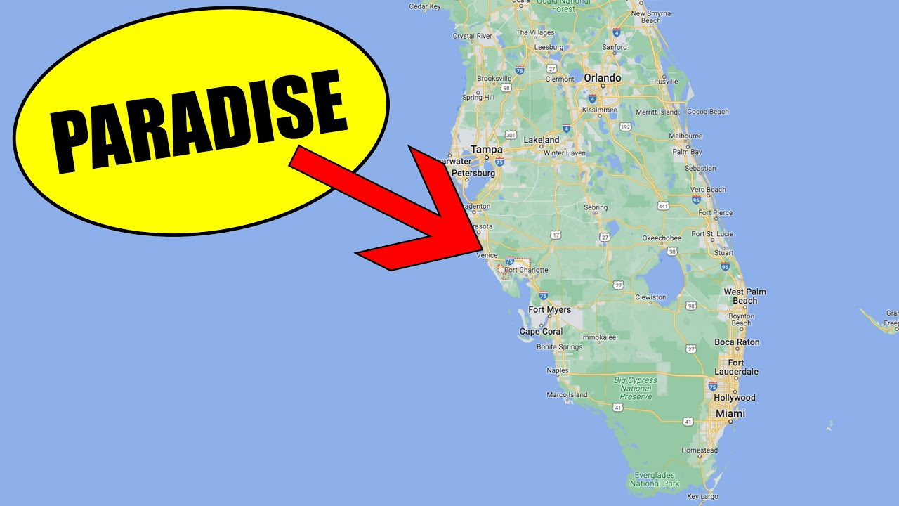 Where Should I Live In Venice Florida? throughout Map of Florida Showing Venice