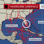 Where The October Hurricane Threat Is The Greatest | The Weather In Map Of Florida Hurricane Landfalls