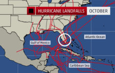 Where The October Hurricane Threat Is The Greatest | The Weather in Map Of Florida Hurricane Landfalls