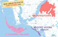 Where To Stay In Fort Myers → 3 Best Areas For Tourists with regard to Map of Hotels in Fort Myers Florida