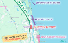 Where To Stay In St. Augustine, Fl ✔️ 4 Best Areas (2024) regarding Map Of Hotels In St Augustine Florida