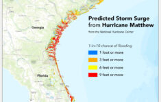 Where Will Hurricane Matthew Cause The Worst Flooding? – Temblor pertaining to Map of Flooding in Jacksonville Florida