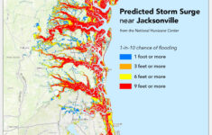 Where Will Hurricane Matthew Cause The Worst Flooding? - Temblor pertaining to Map of Flooding in Jacksonville Florida