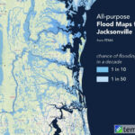 Where Will Hurricane Matthew Cause The Worst Flooding?   Temblor Regarding Map Of Flooding In Jacksonville Florida