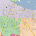 Zip Code Map Of Sanford And Lake Mary   Sanford 365 Within Map Of Lake Mary Florida
